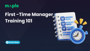 First Time Manager Training 101
